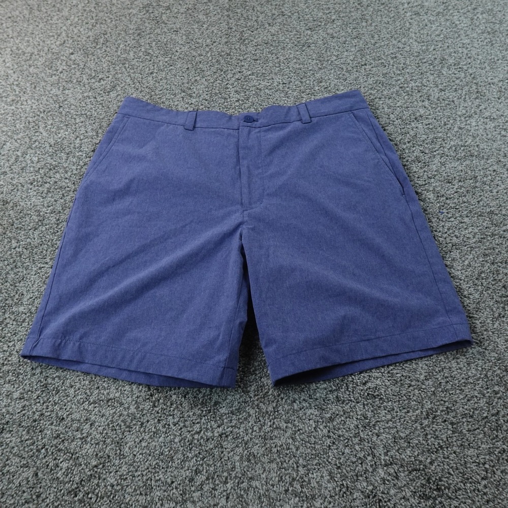 Vineyard Vines Shorts Mens 36 Blue Breaker Chino Tech‎ Performance Stretch Golf